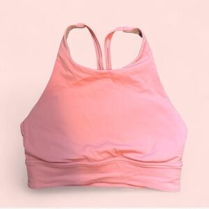 Lululemon Athletica Light Pink Sports Bra